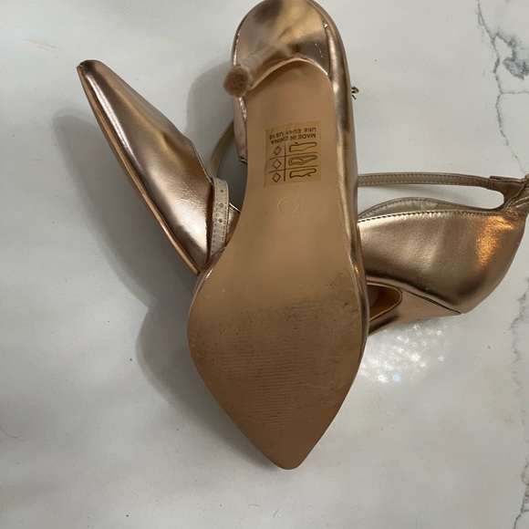 Lulus rose gold heels - Picture 2 of 5